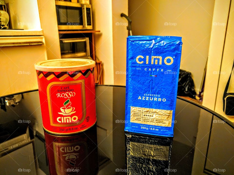 Old And New CIMO Espresso