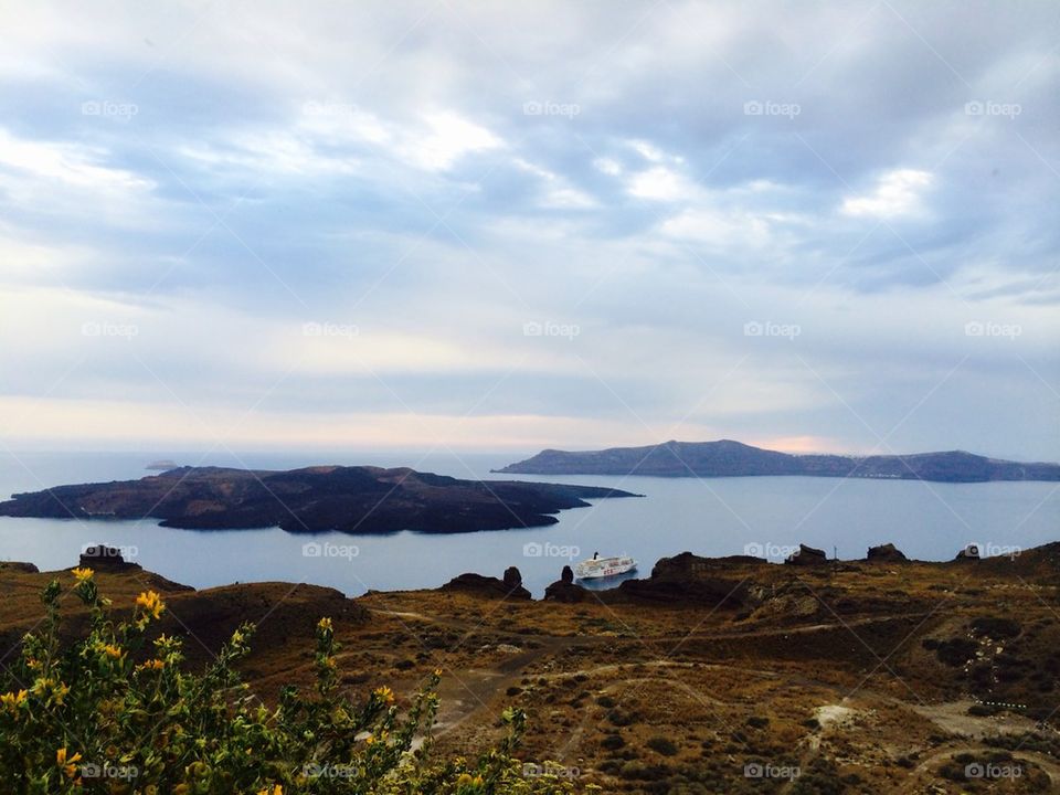 View from Santorini