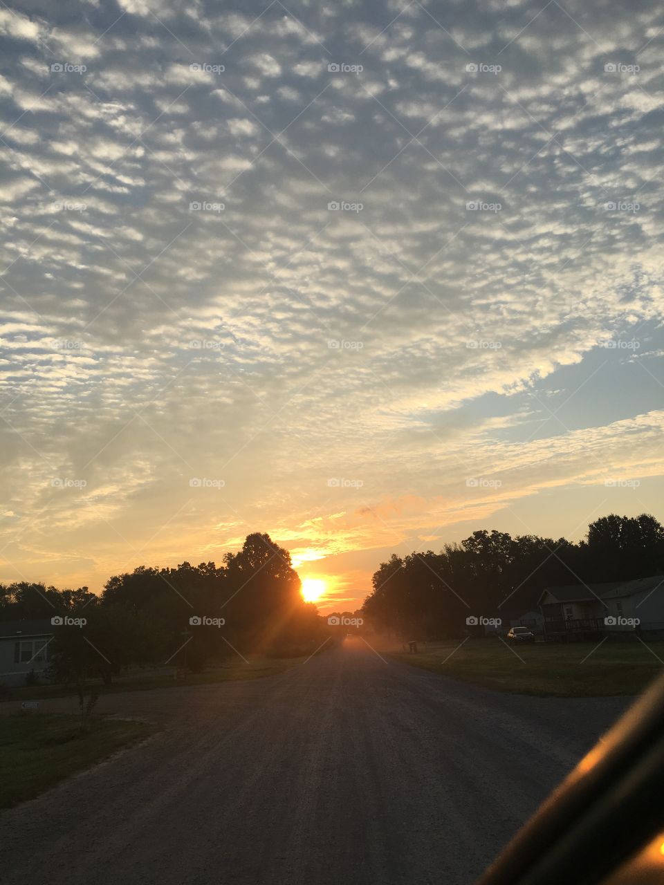 Rural Oklahoma Sunrise
