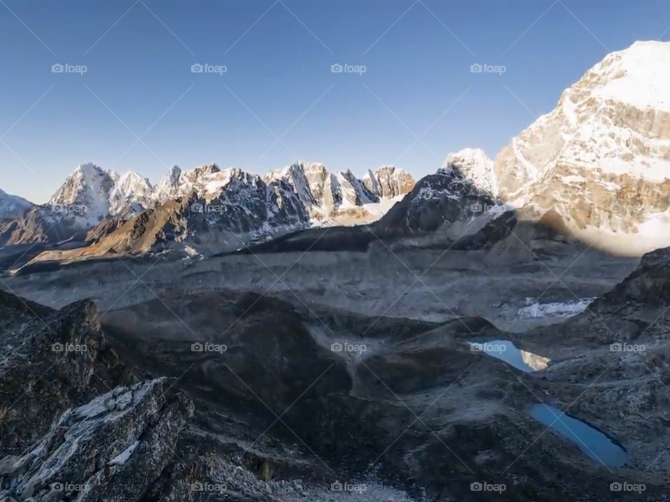 Sunshine on Mount Everest