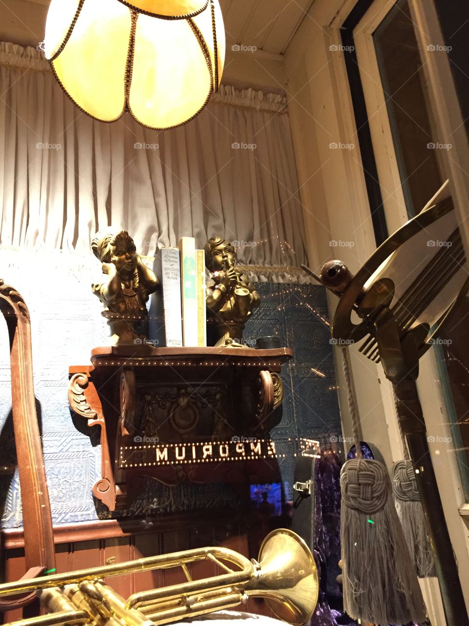 Stop Playing The Saxophone so loud!!! Main Street Disneyland, Anaheim In California. Music and Liberal Arts-1920’s Details.