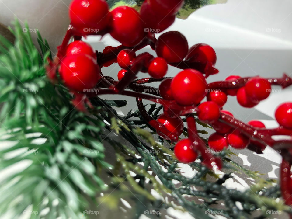 Красные ягодки 