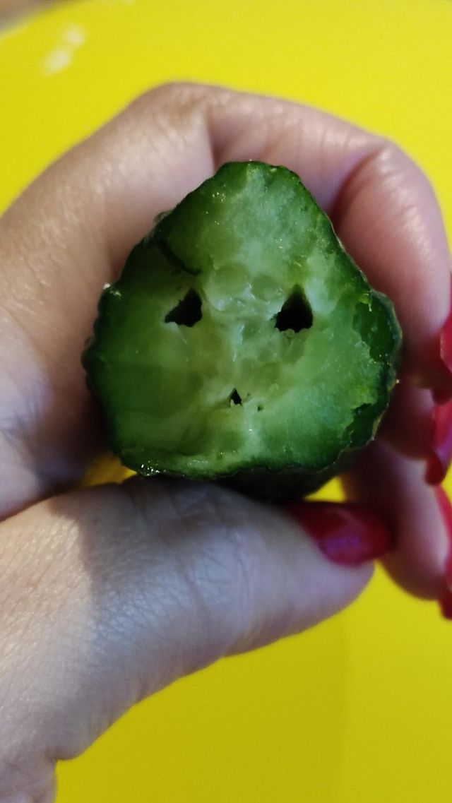 face cucumber