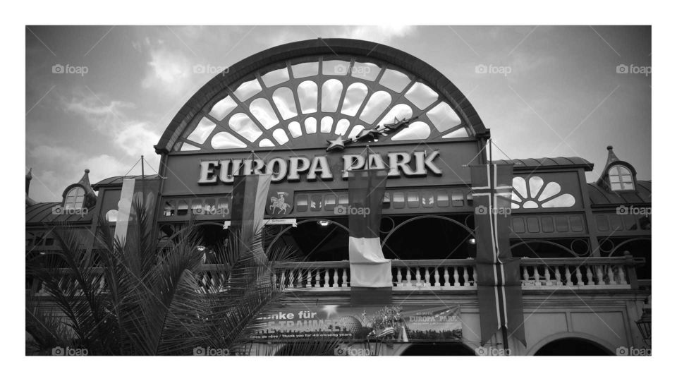 Europa-Park entrance