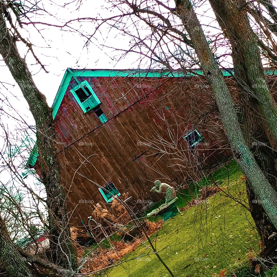 old barn