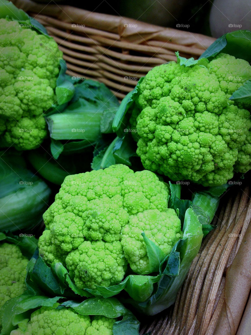 Baby Broccoli at farmer's market.