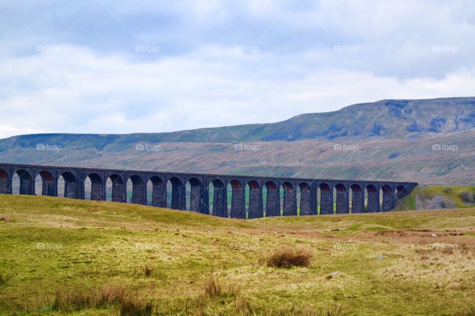 Yorkshire dales countryside 
