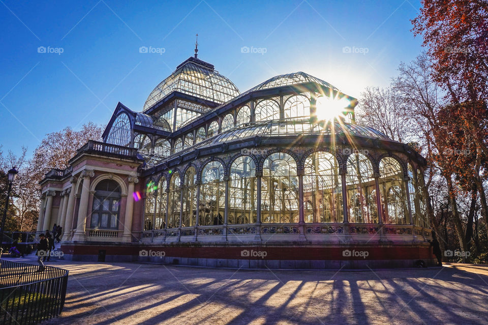 The Crystal Palace, in Madrid’s Retiro Park, is a stunner!