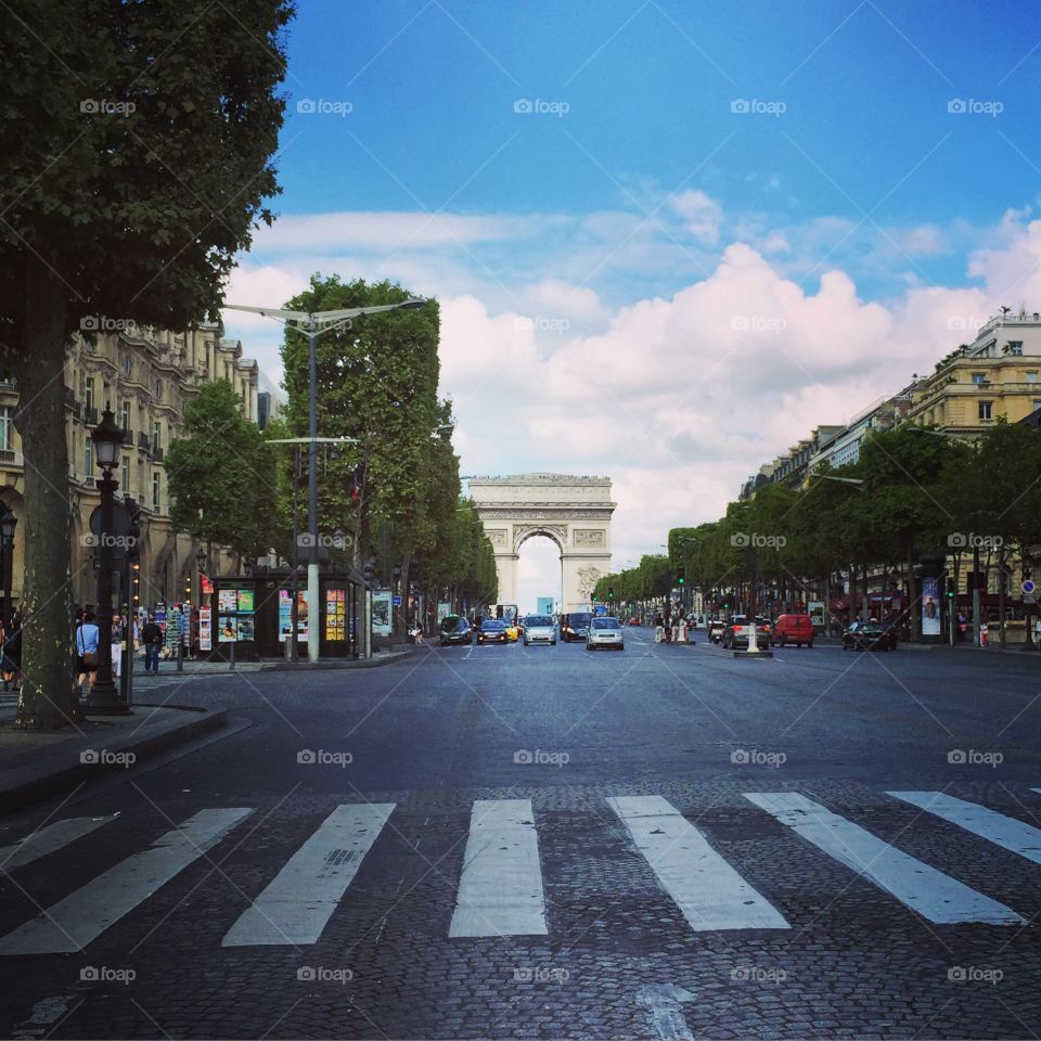 Champs Élysées - most famous street in the world