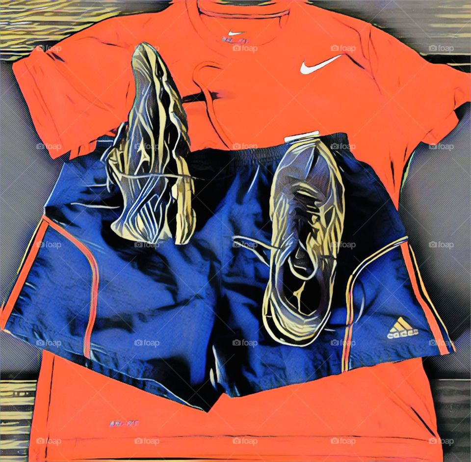 🏃‍♂️ 🇺🇸 Good Morning!  Everything ready to sweat the shirt. Let's go for a good morning jog?  Running is good for your health! / 🇧🇷 Bom dia! Tudo pronto para suar a camisa. Vamos para um bom cooper matinal? Correr faz bem para a saúde! 