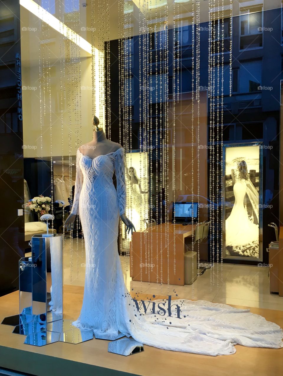 Wedding dress, Milano, italy