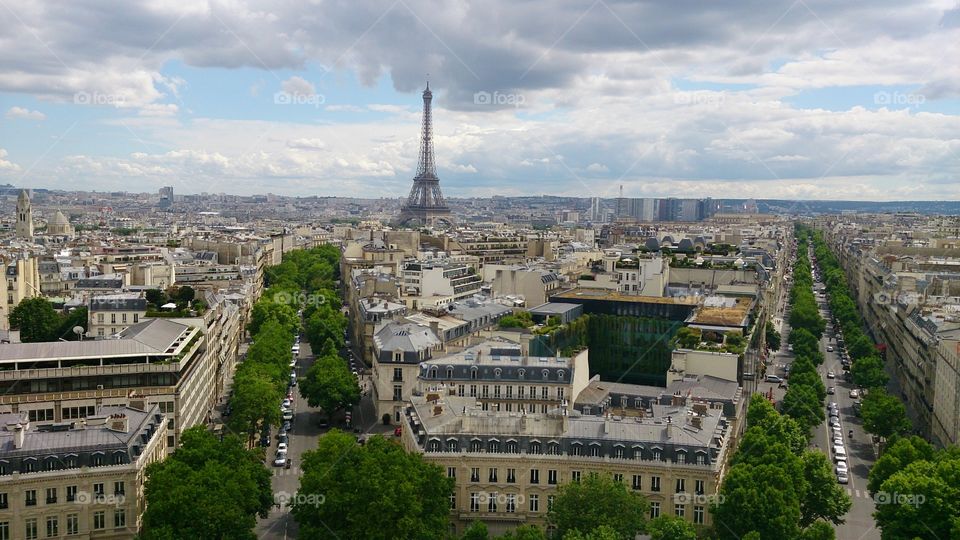 Paris landscape