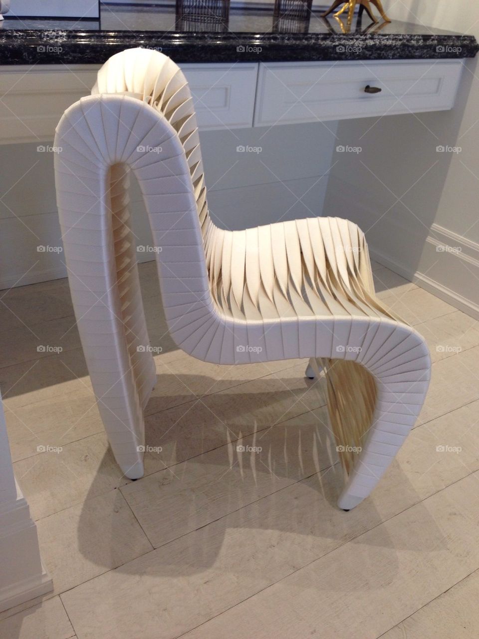 occasional white chair