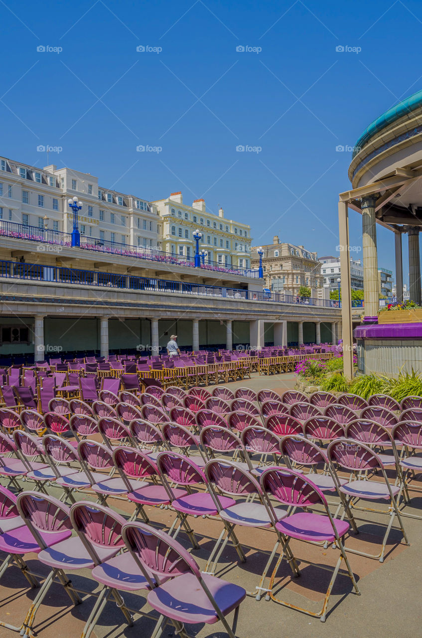 Eastbourne . Seaside resort 