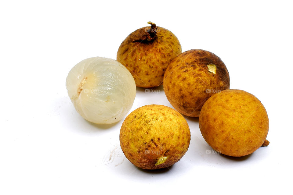 fresh longan fruit