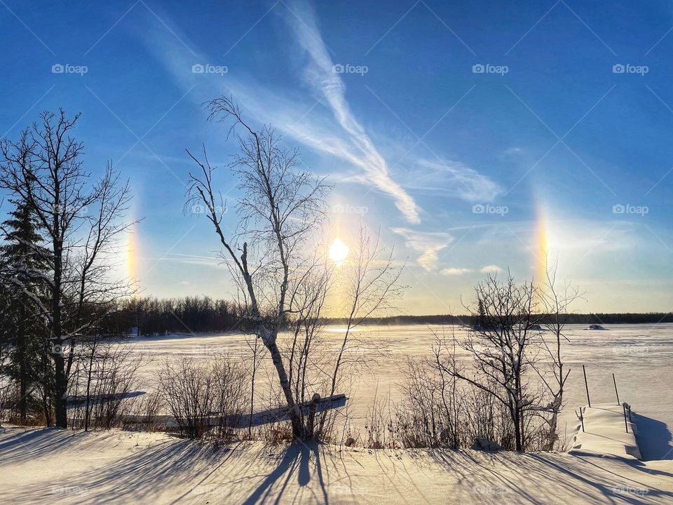 Sun dogs 