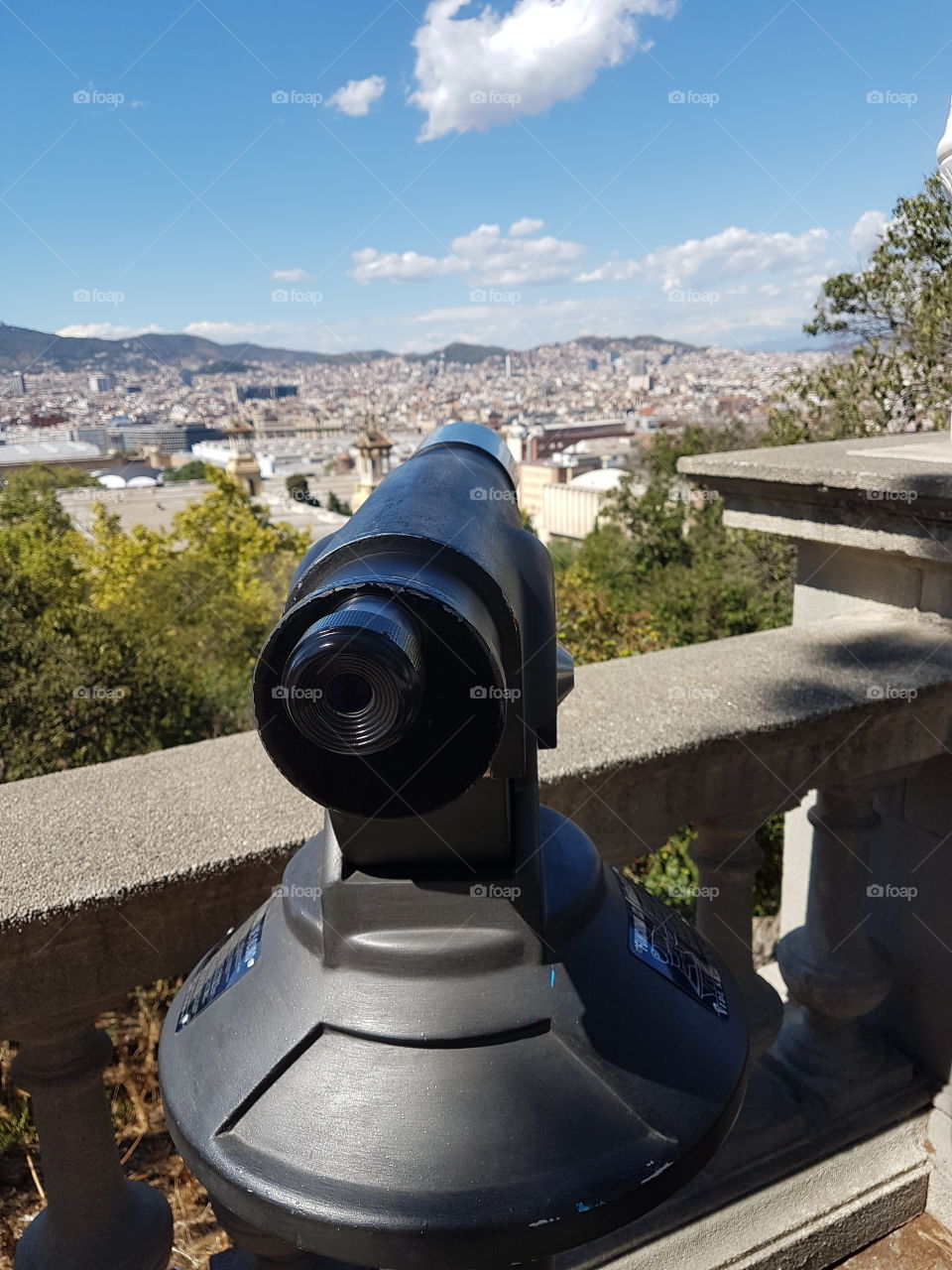 view panoramic views of the city Barcelona Barcelone museum spain Barcelona Barcelone