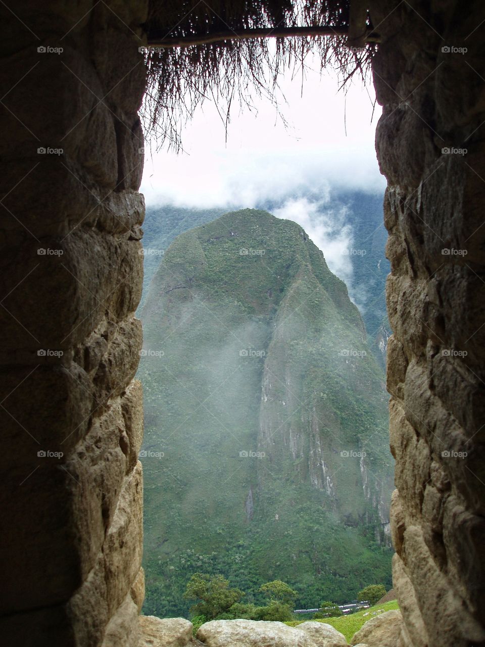 Inca window of the past