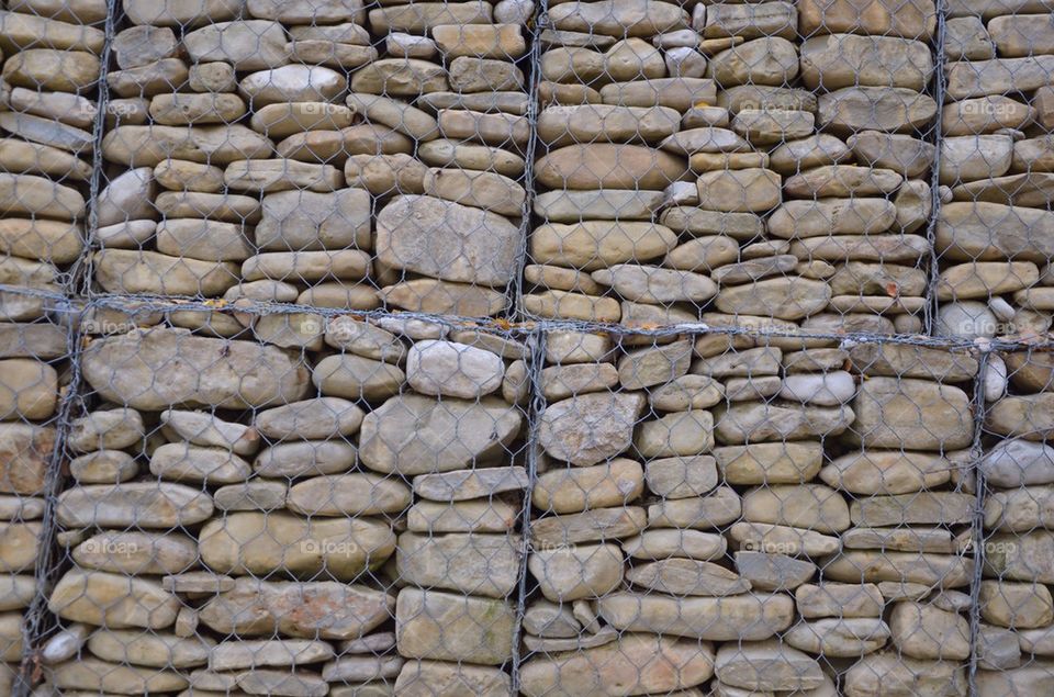 Stones wall