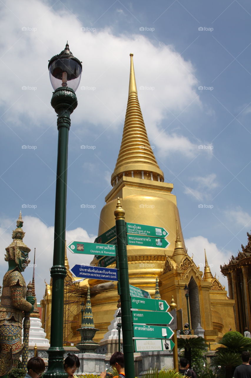 The Emerald temple, Bangkok Thailand