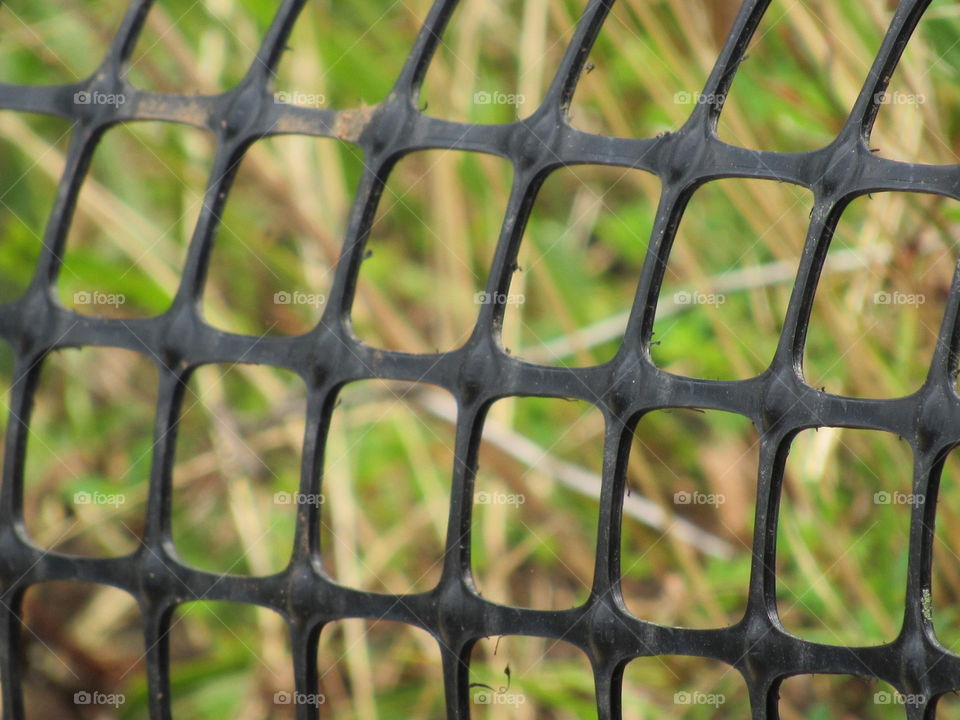 Plastic wire mesh