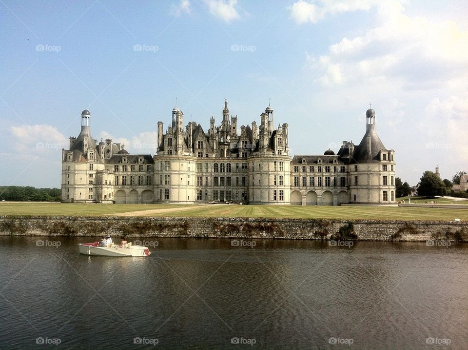 Chambord Castle, Loire river