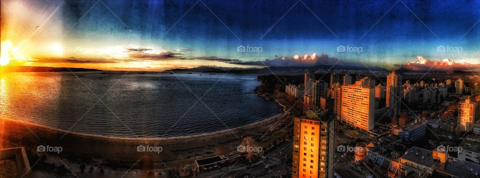 Sunset over English Bay, Vancouver 🇨🇦 
