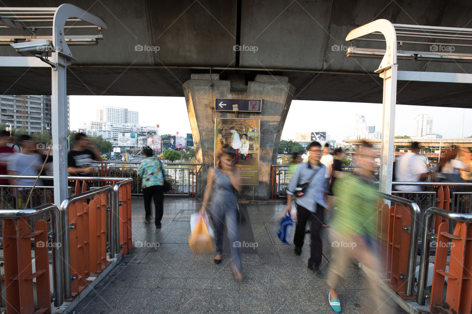 BTS public train station 