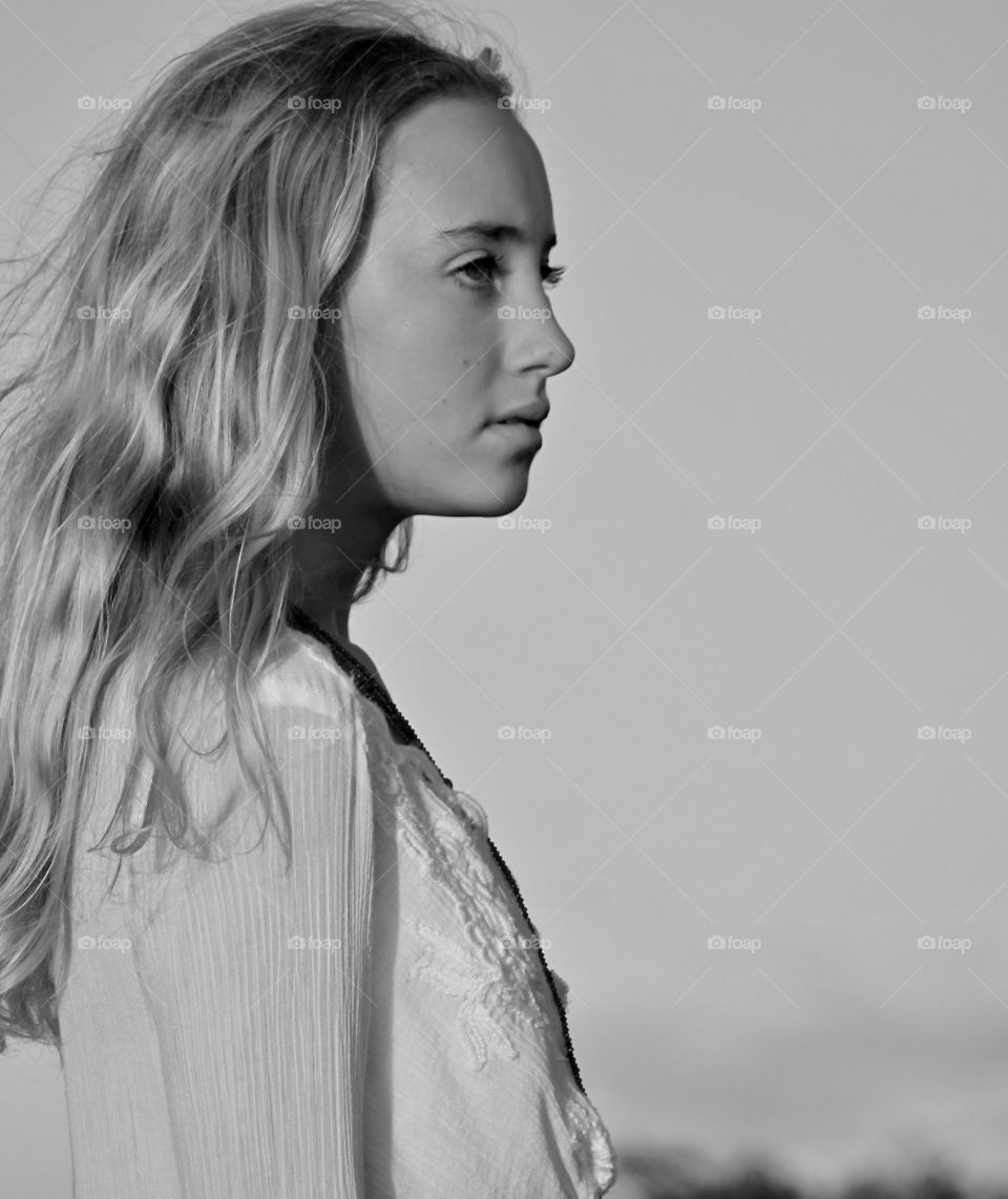 Black and white mood