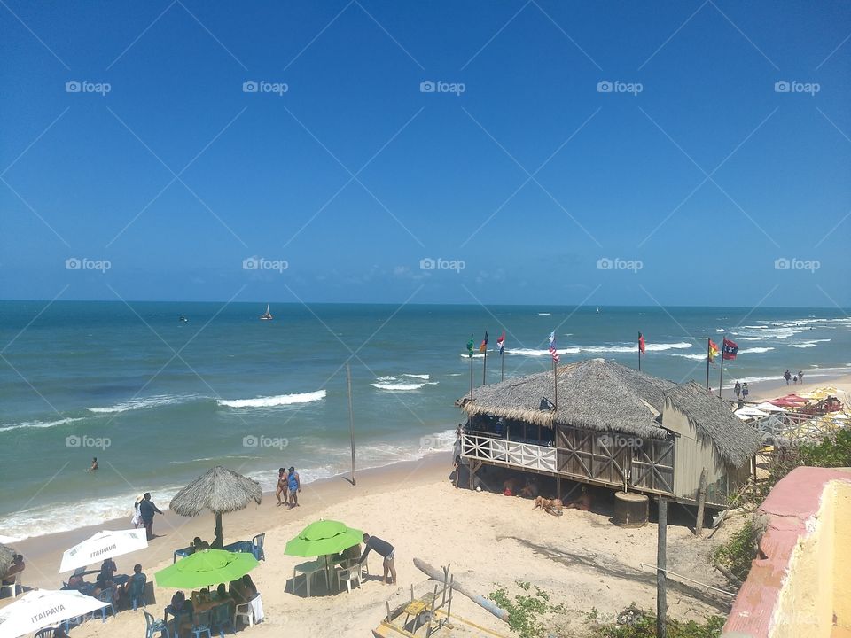 praia de canoa Quebrada - CE