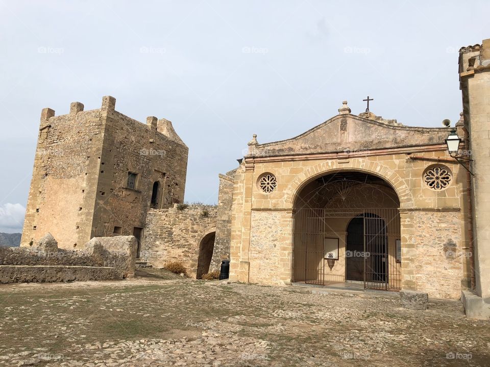 Old building monastery type  