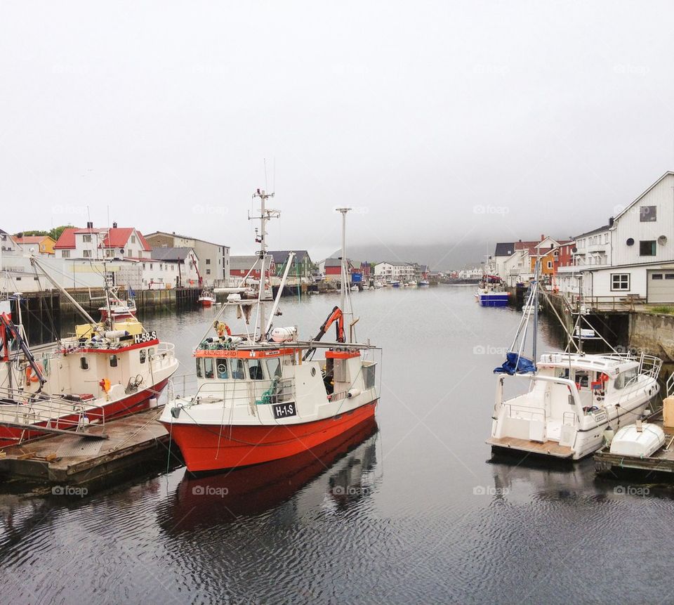 Fishingboat in Lofoten 