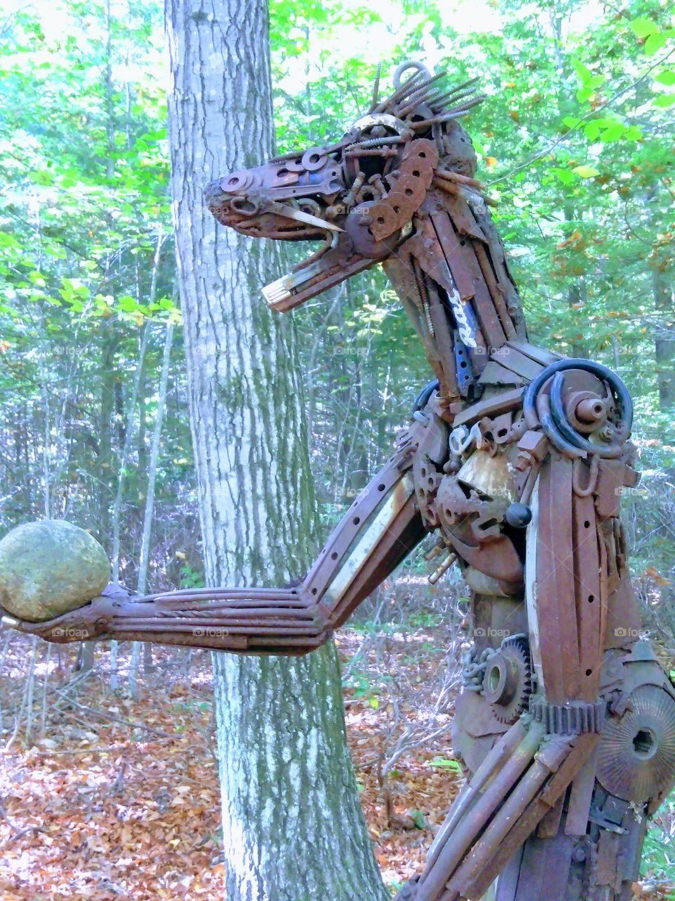 Sculpture/ Andres Institute of Art Sculpture Park/ Brookline, NH
