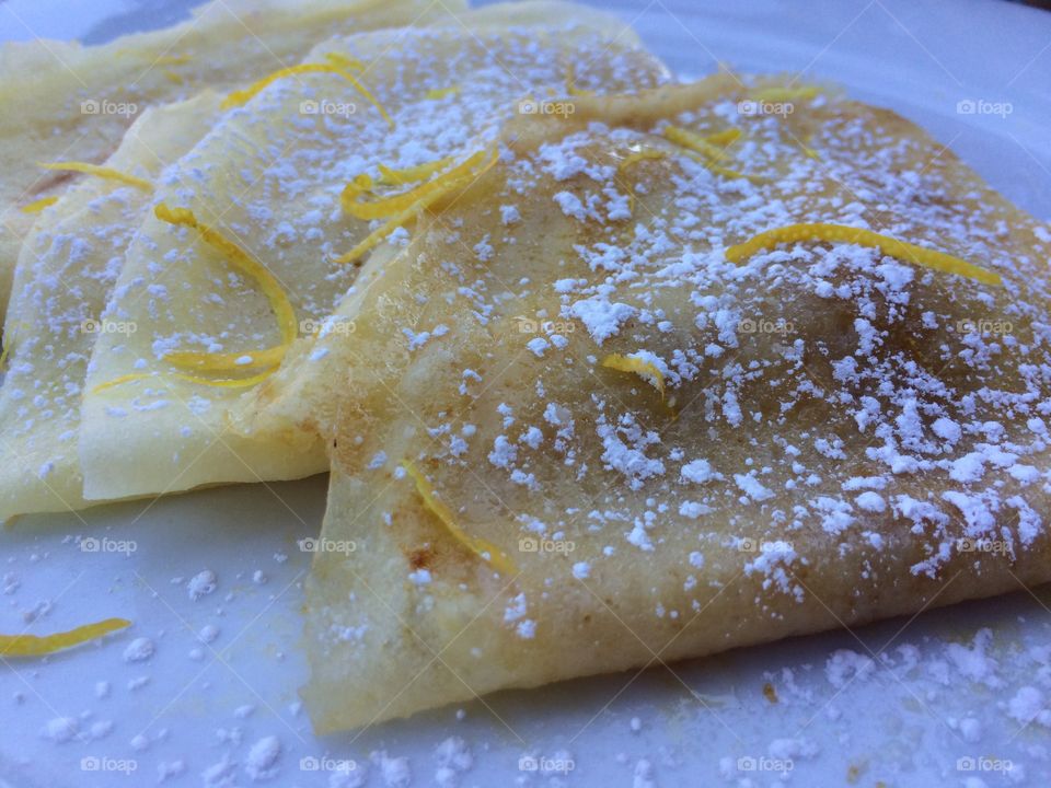 Dessert crepe 