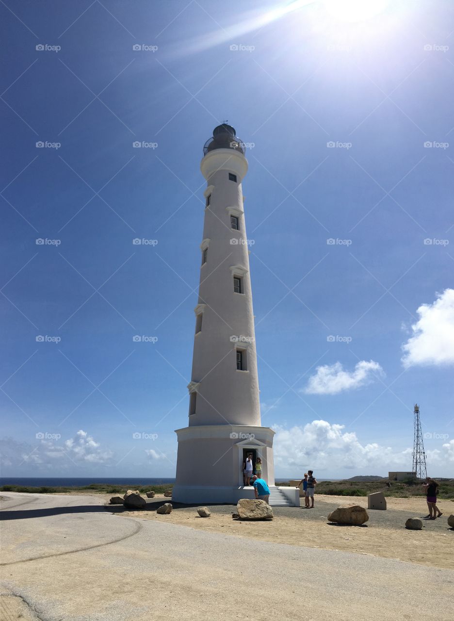 Aruba lighthouse 