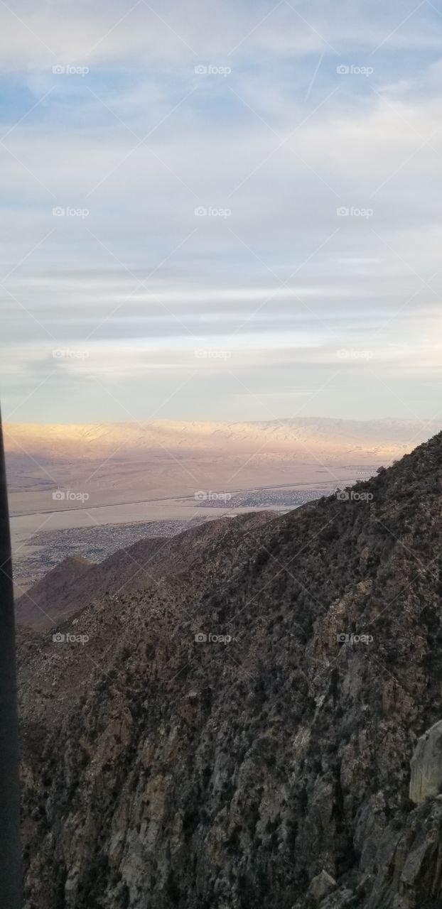 San Jacinto Tramway View