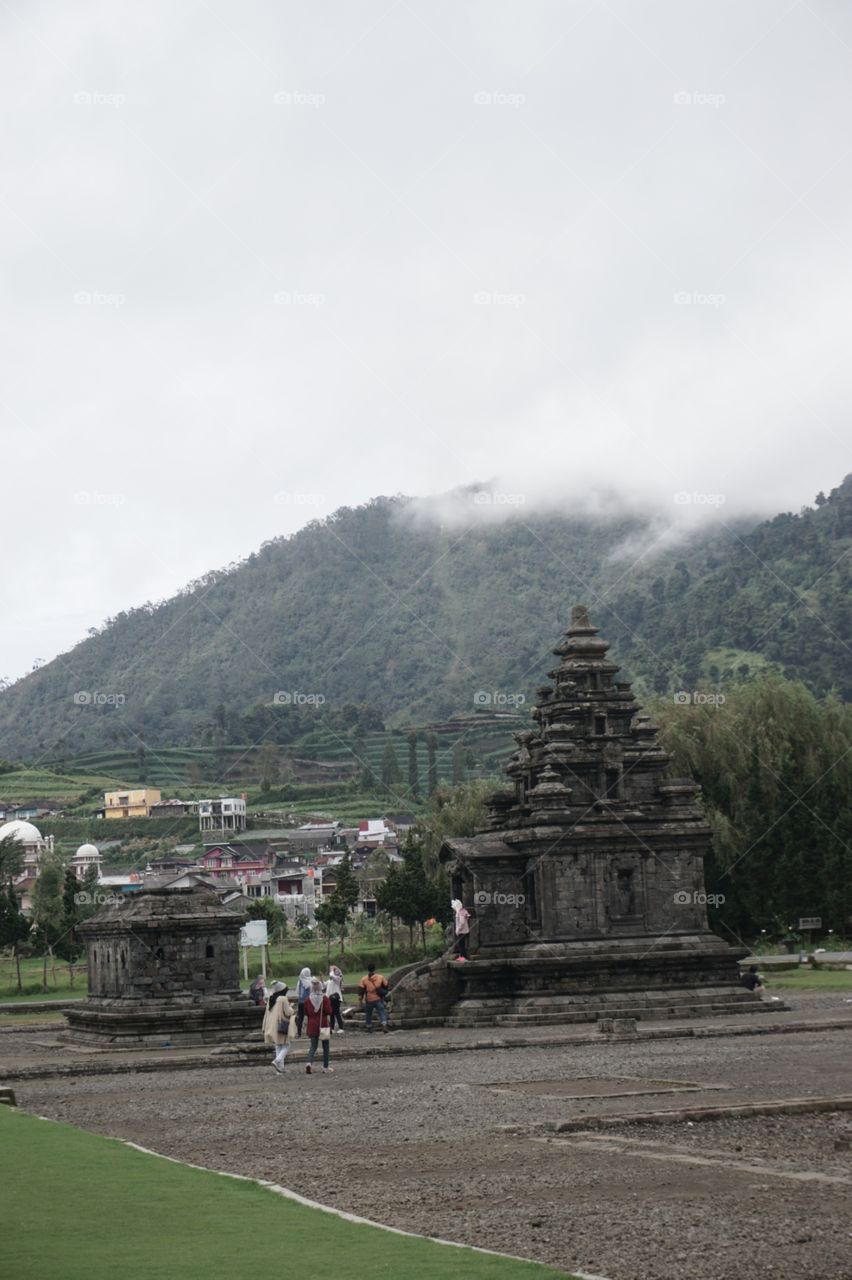 Candi Arjuna, Dieng Wonosobo, Jawa Tengah.