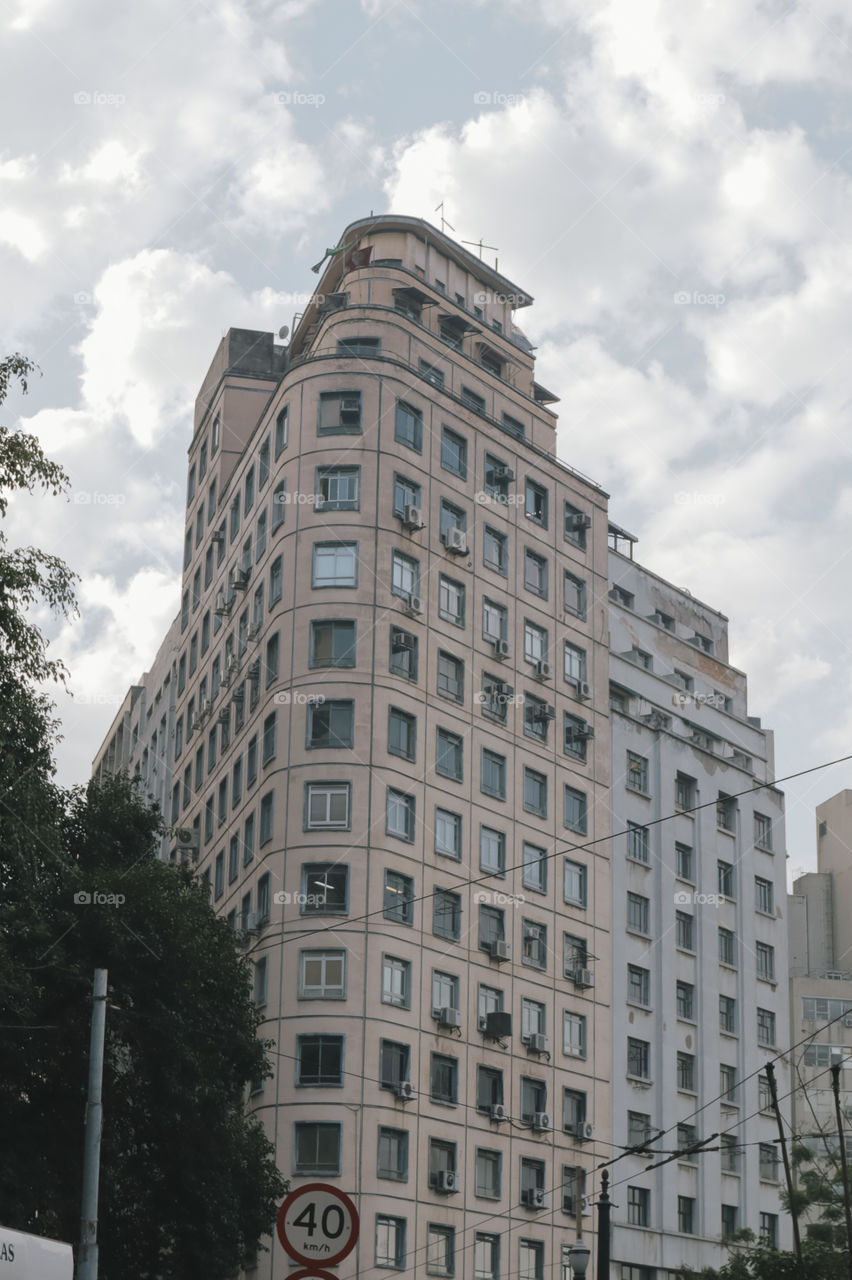 Old center of São Paulo, Brazil 