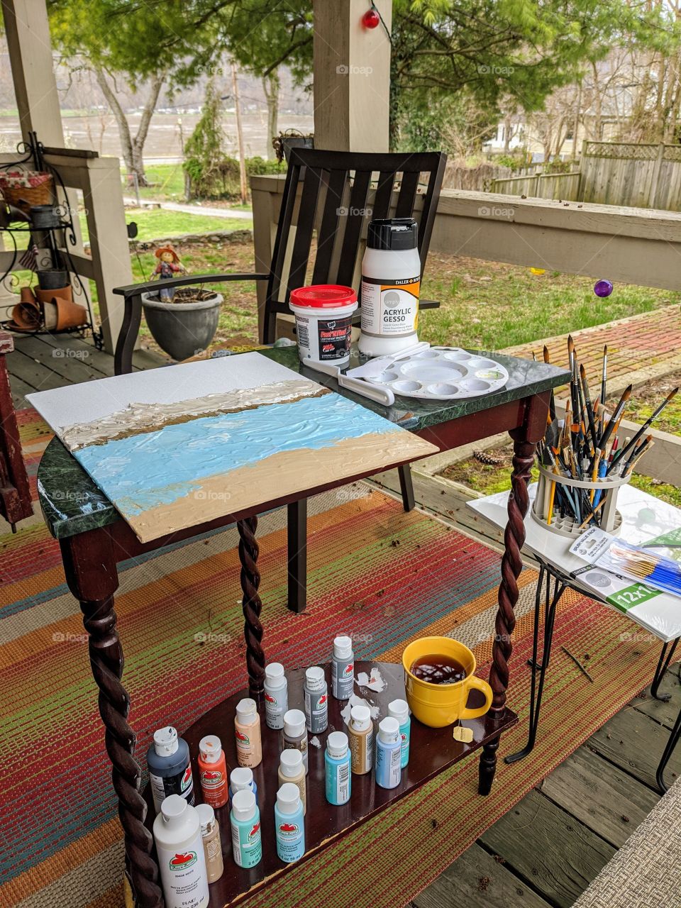 outdoor studio