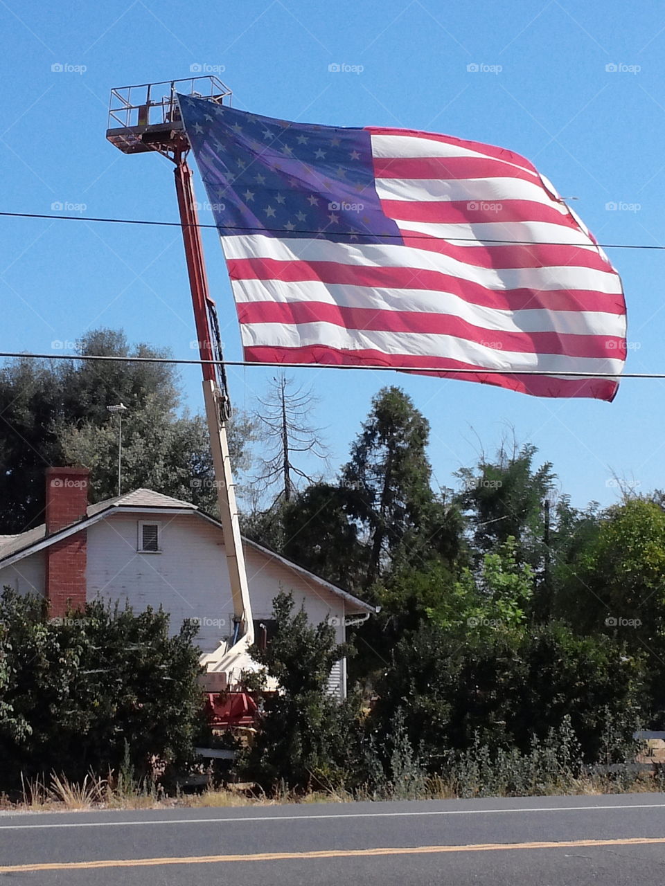 Big United States Flag!