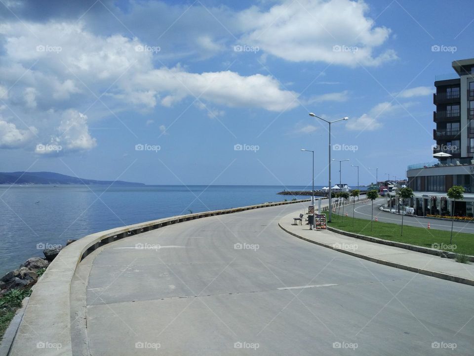 Nessebar. Embankment