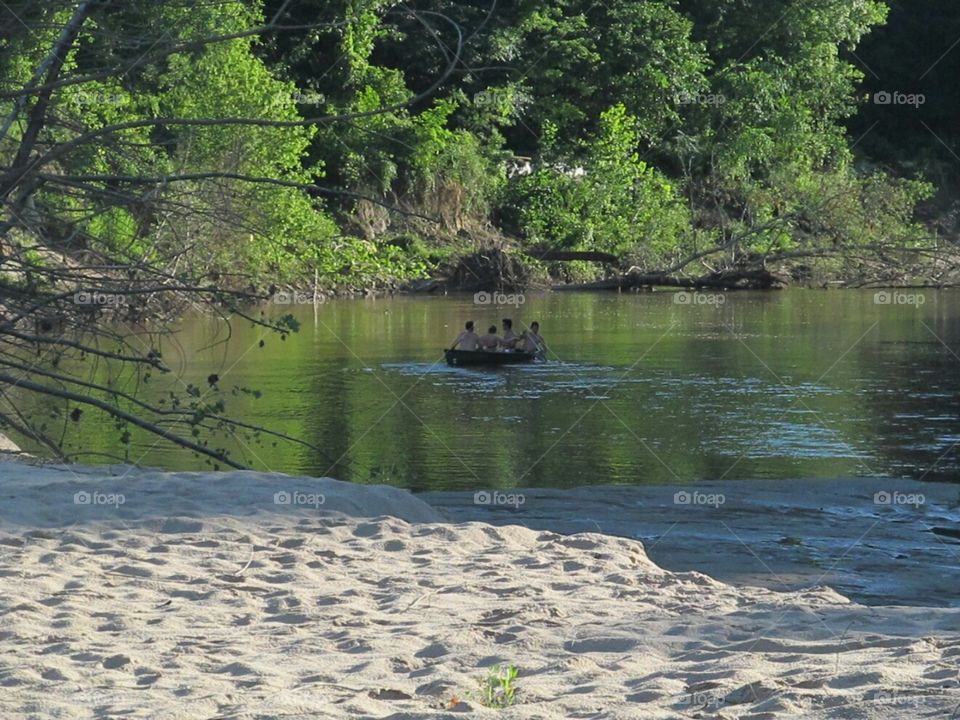 Rowing in the River
