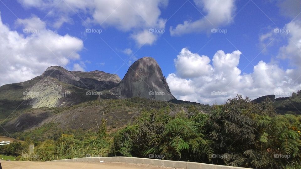 Scenic view of mountain