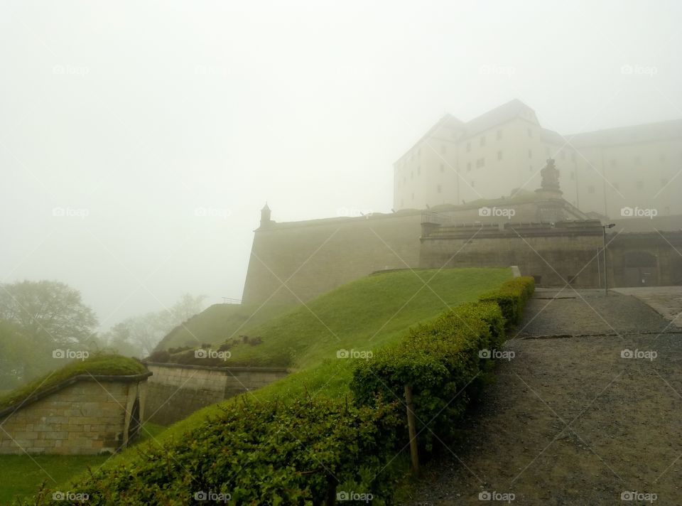 Fog, No Person, Mist, Travel, Landscape