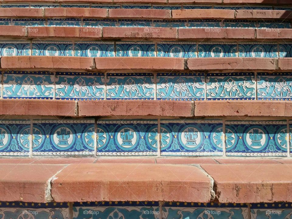 Steps at San Simeon