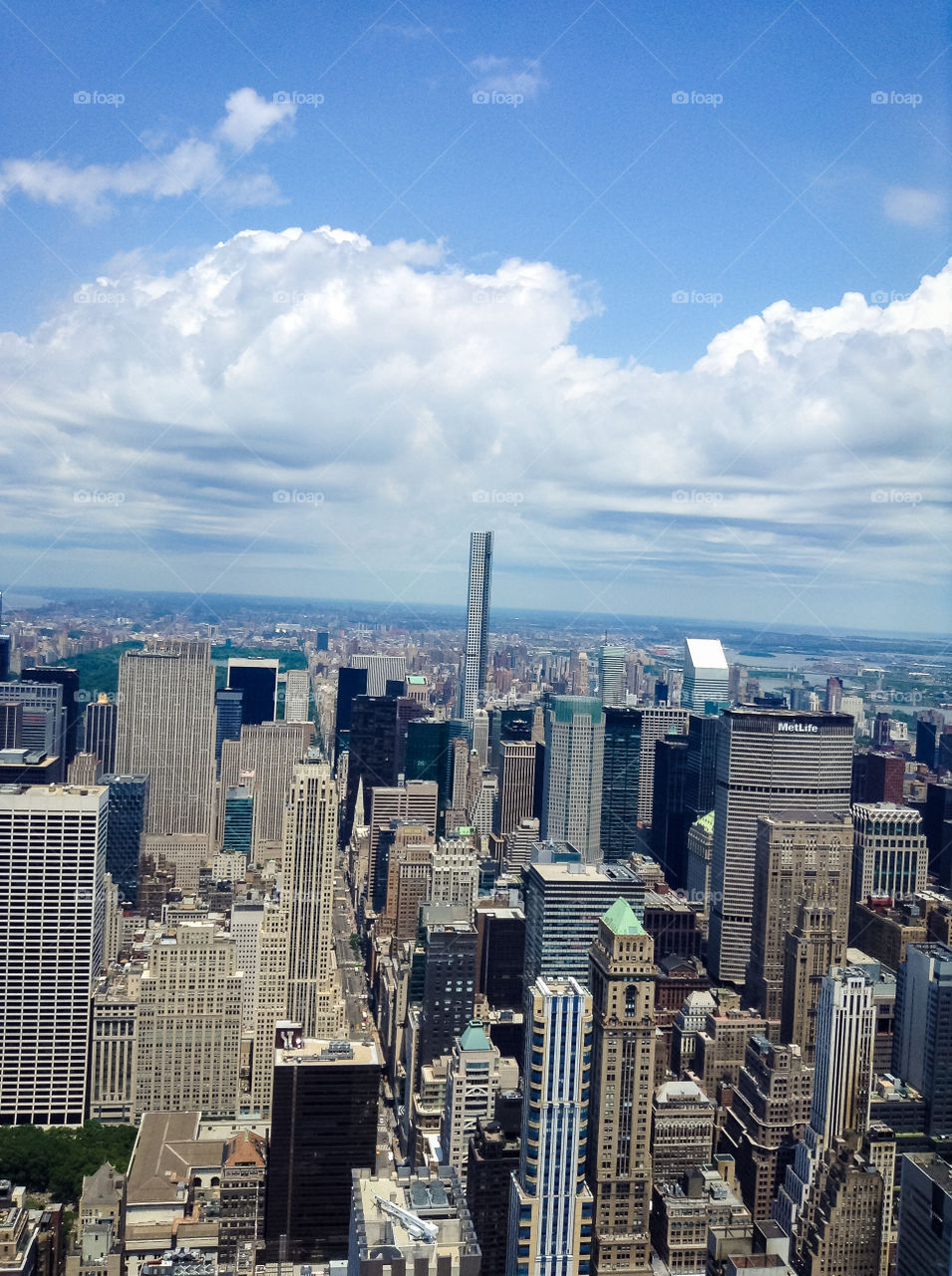 View from Empire State Building 