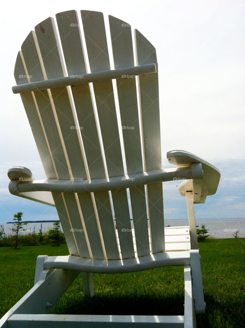 beach ocean chair summer by cynthiadennis