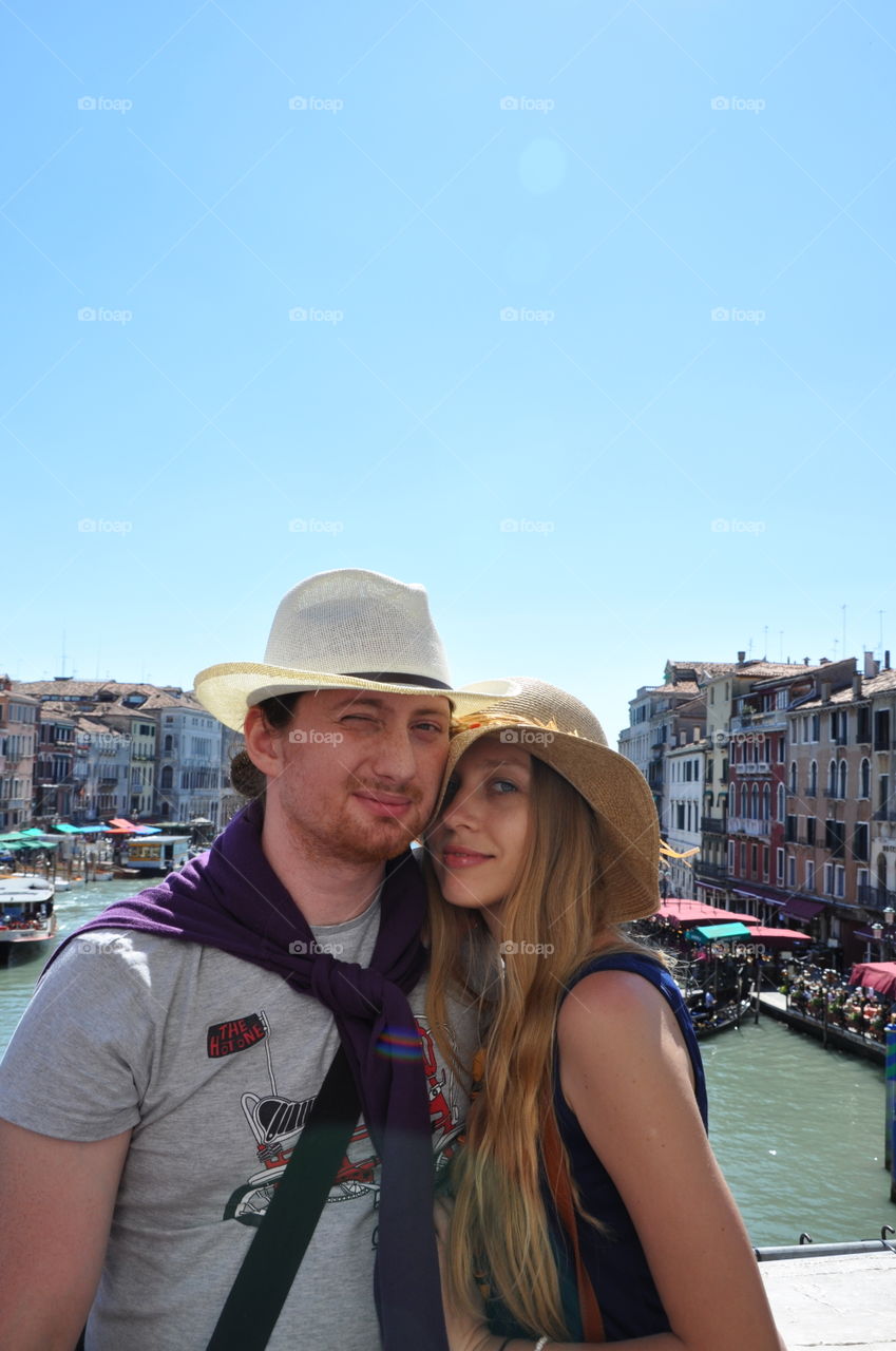 Couple in Venice 