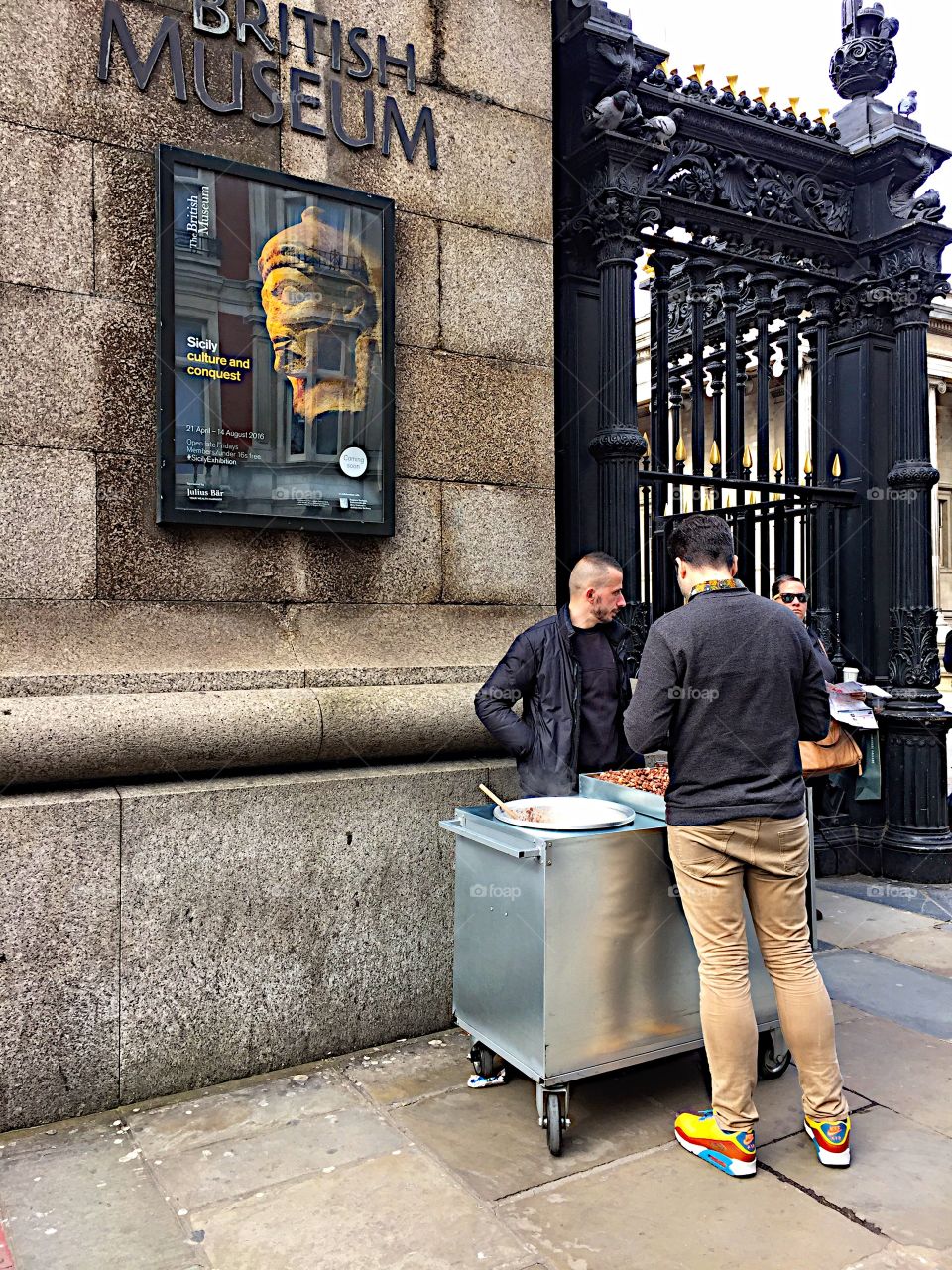 Sell roasted almonds!