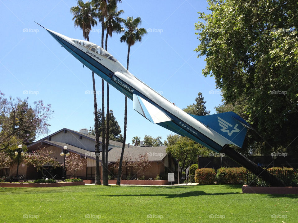 hollywood landmark jet california by slls
